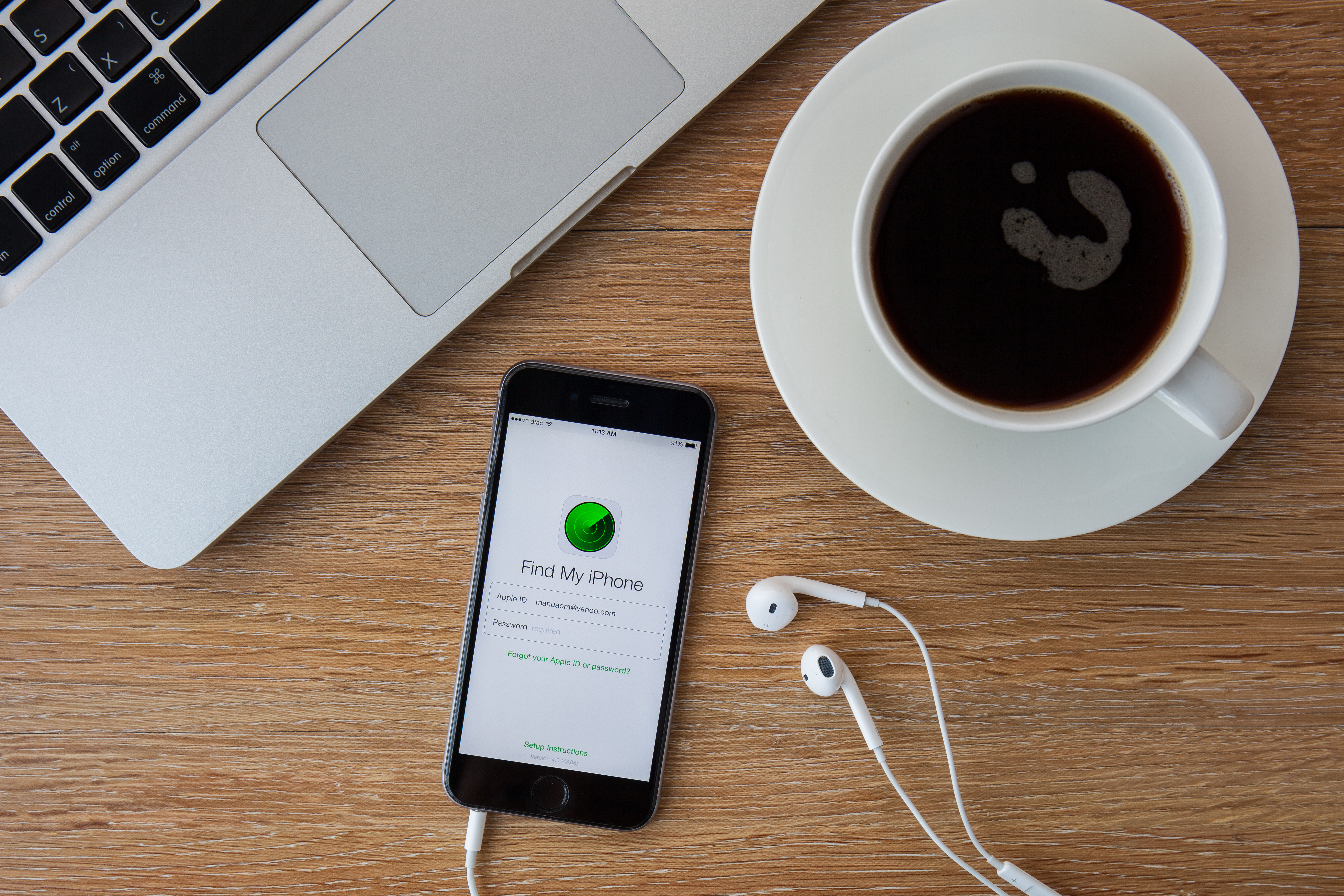 Iphone med Find my iPhone